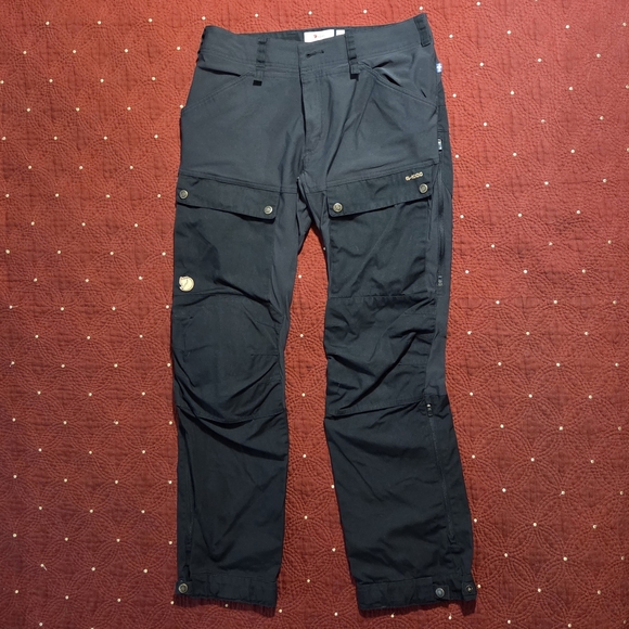 Fjallraven Pants - Fjallraven Women Keb Tactical Hiking Pants, Size 6 Short, Knee Pads Included
